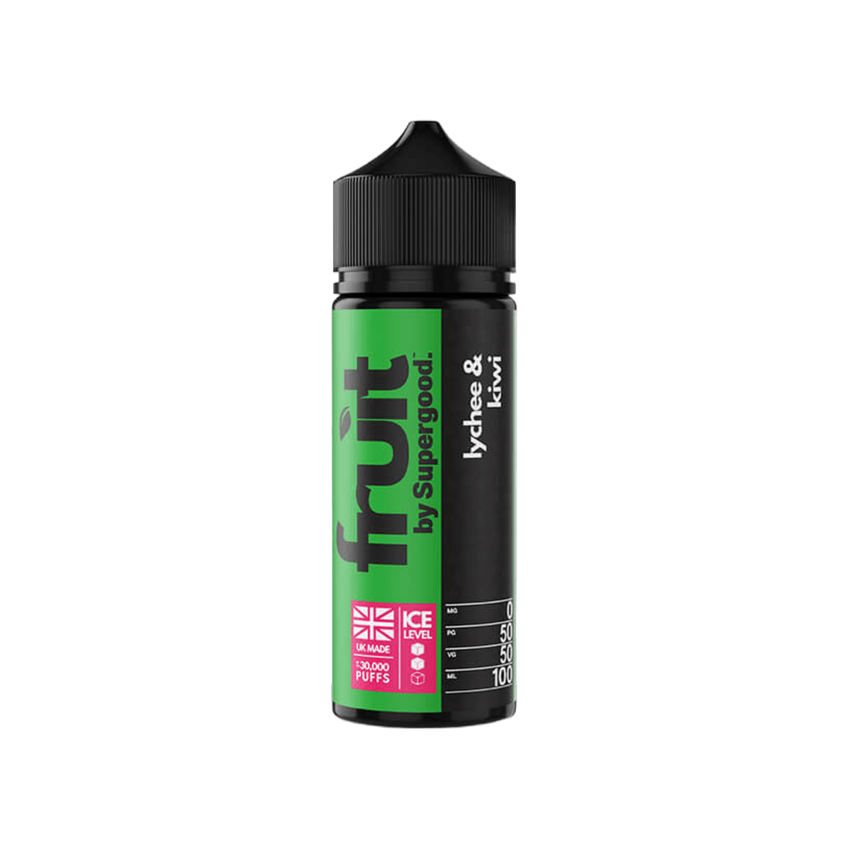 Lychee & Kiwi 100ml Shortfill E-Liquid by Supergood Fruit