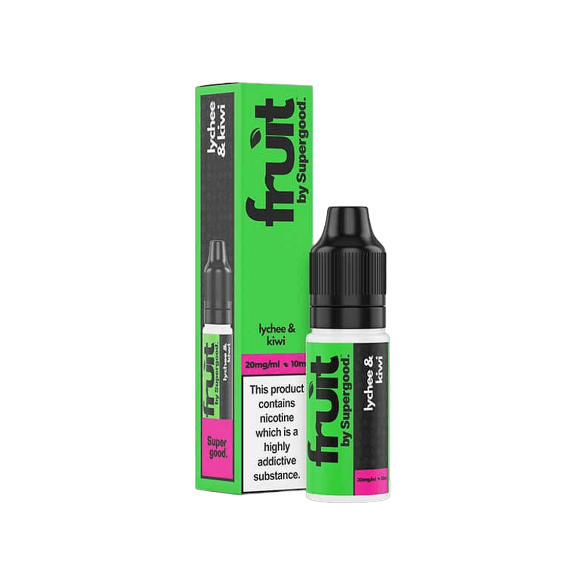 Lychee Kiwi Nic Salt E-Liquid by Supergood Fruit - E-Liquids