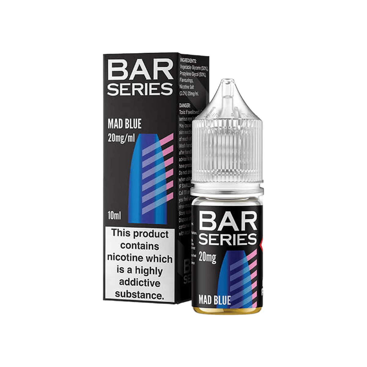 Mad Blue Nic Salt E-Liquid by Bar Series - E-Liquids