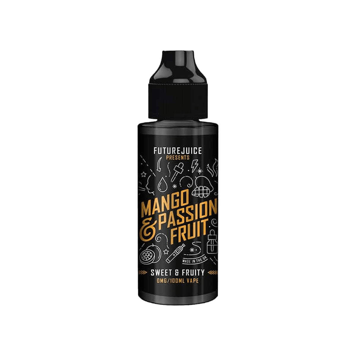 Mango & Passionfruit 100ml Shortfill E-Liquid by Future Juice