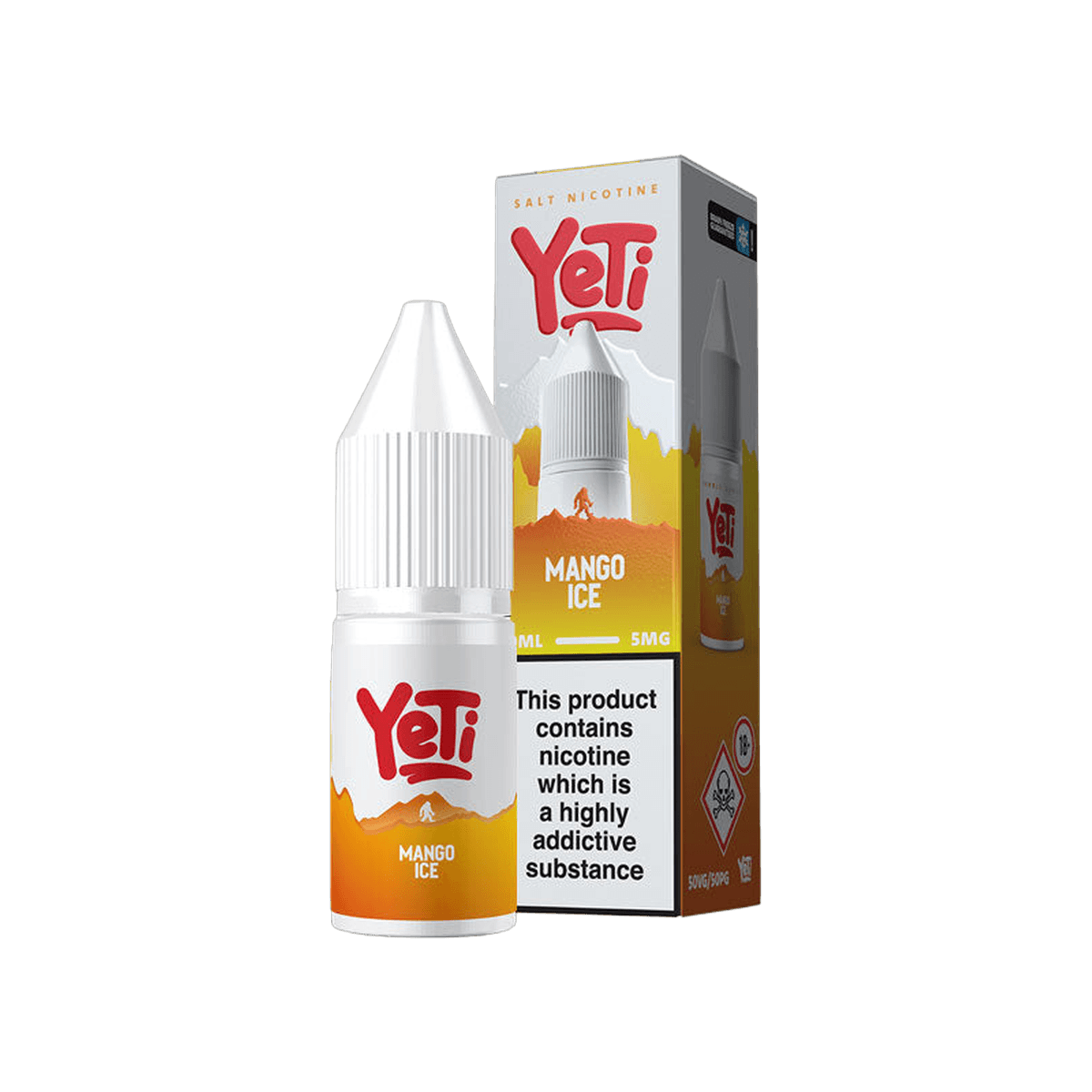 Mango Ice Nic Salt E-Liquid by Yeti Summit Series - E-Liquids