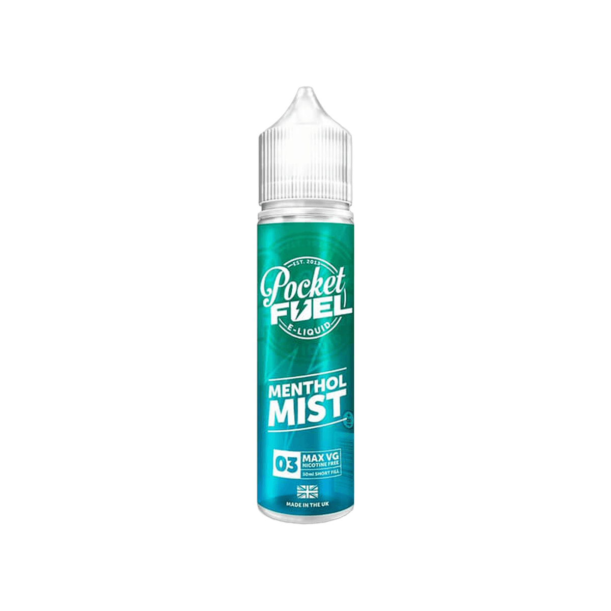 Menthol Mist Shortfill E-Liquid by Pocket Fuel 50ml - E-Liquids