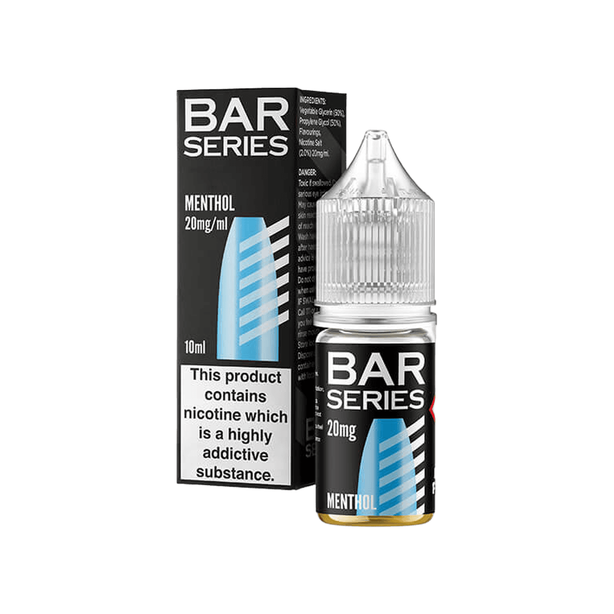 Menthol Nic Salt E-Liquid by Bar Series - E-Liquids
