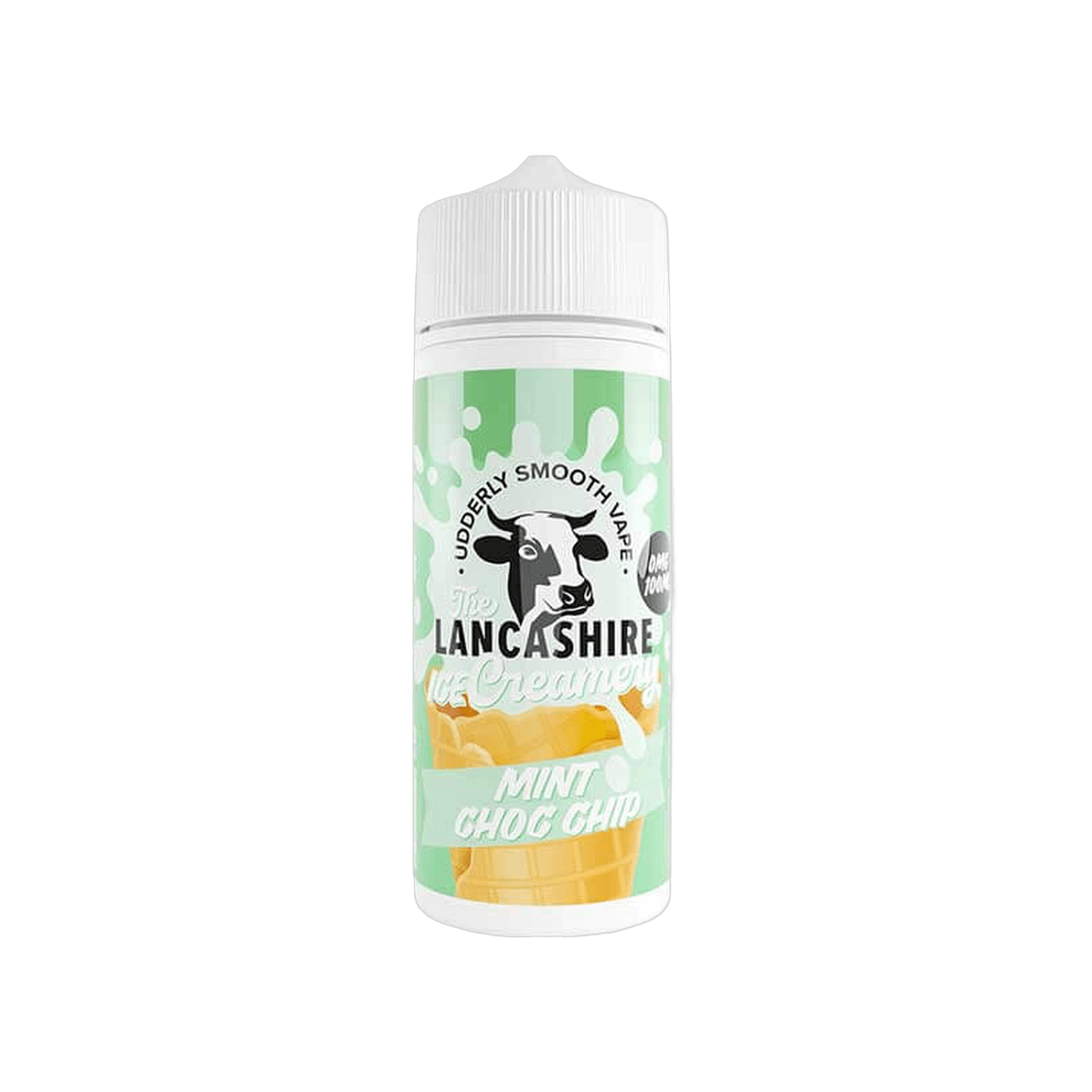 Mint Choc Chip 100ml Shortfill E-Liquid by The Lancashire Creamery