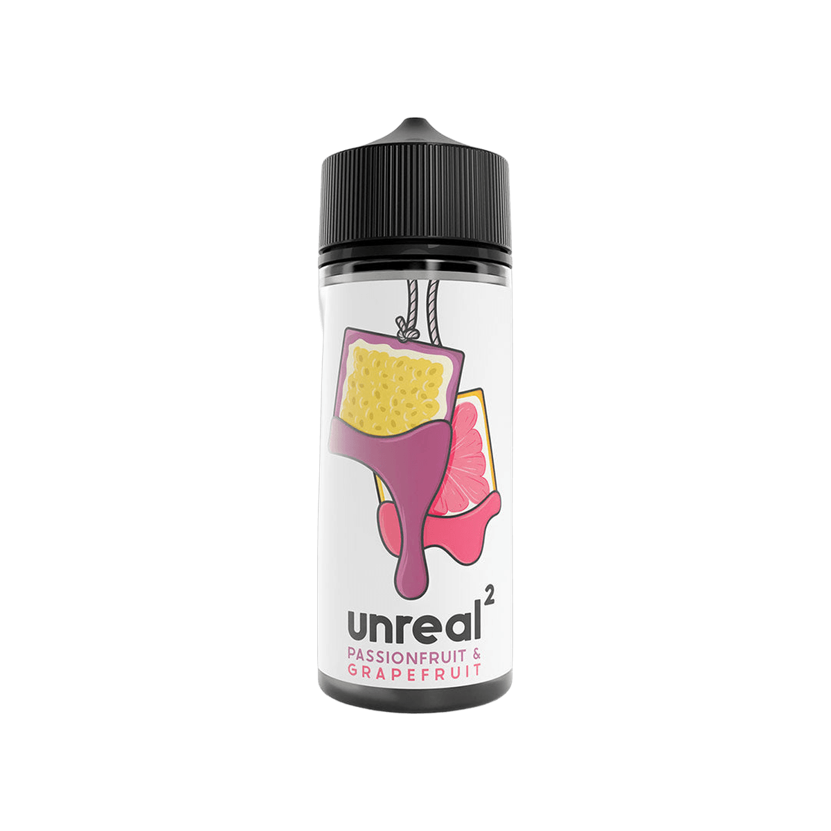 Passionfruit & Grapefruit Shortfill E-Liquid by Unreal 2 100ml