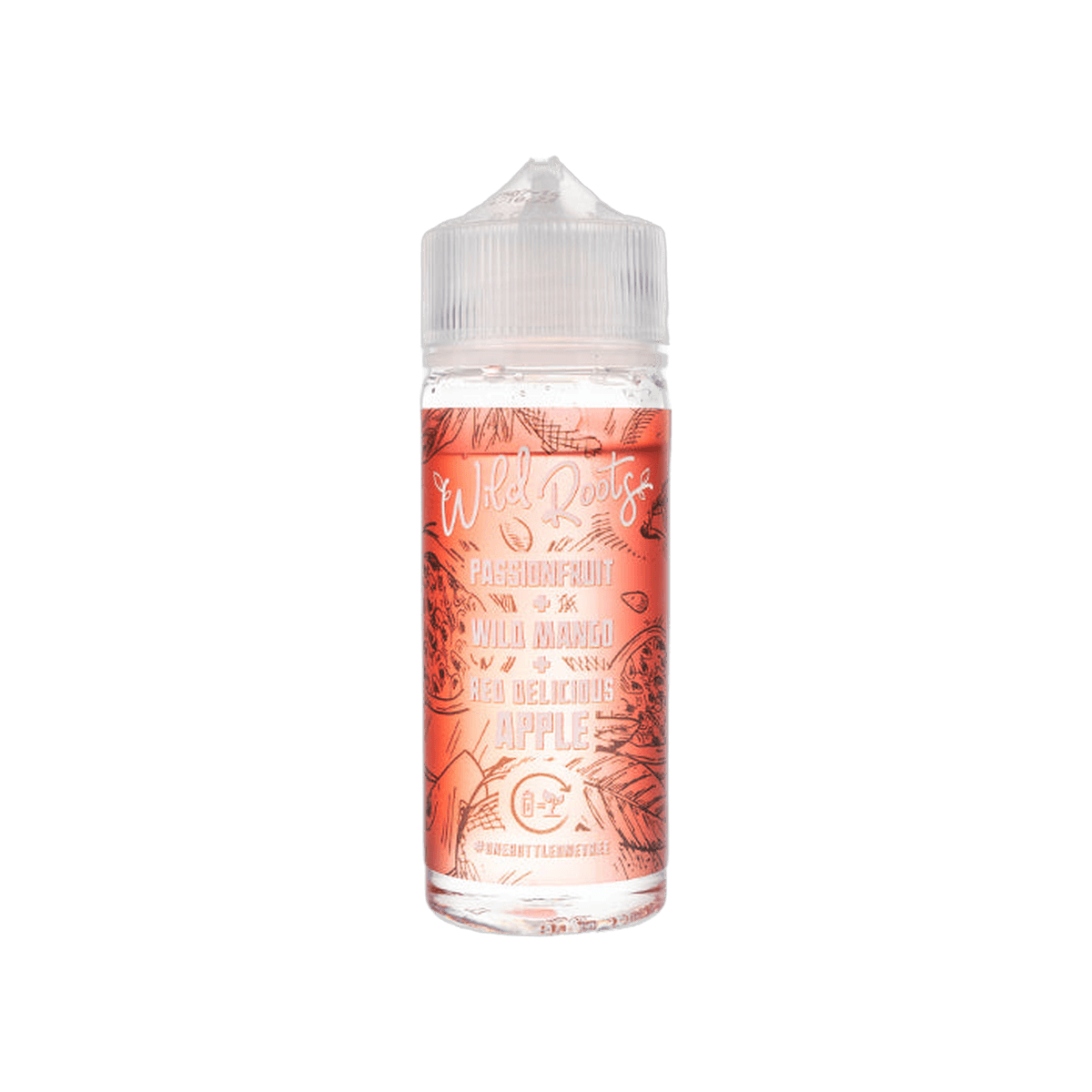 Passionfruit, Wild Mango & Red Delicious Apple 100ml Shortfill E-Liquid by Wild Roots