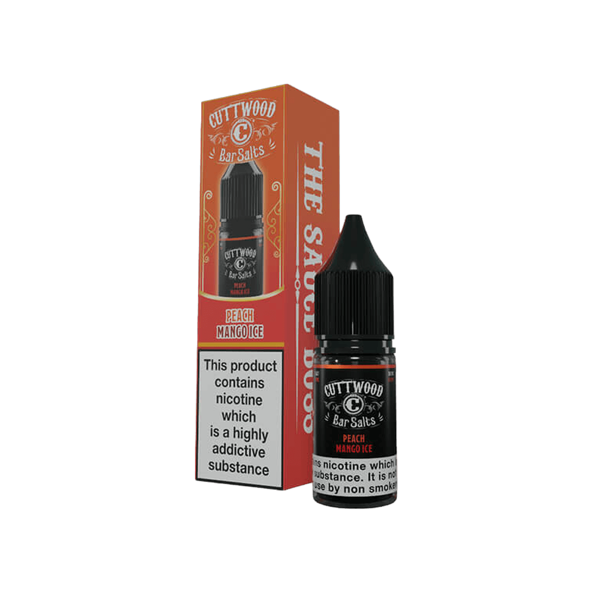 Peach Mango Ice Nic Salt E-Liquid by Cuttwood Bar Salts - E-Liquids