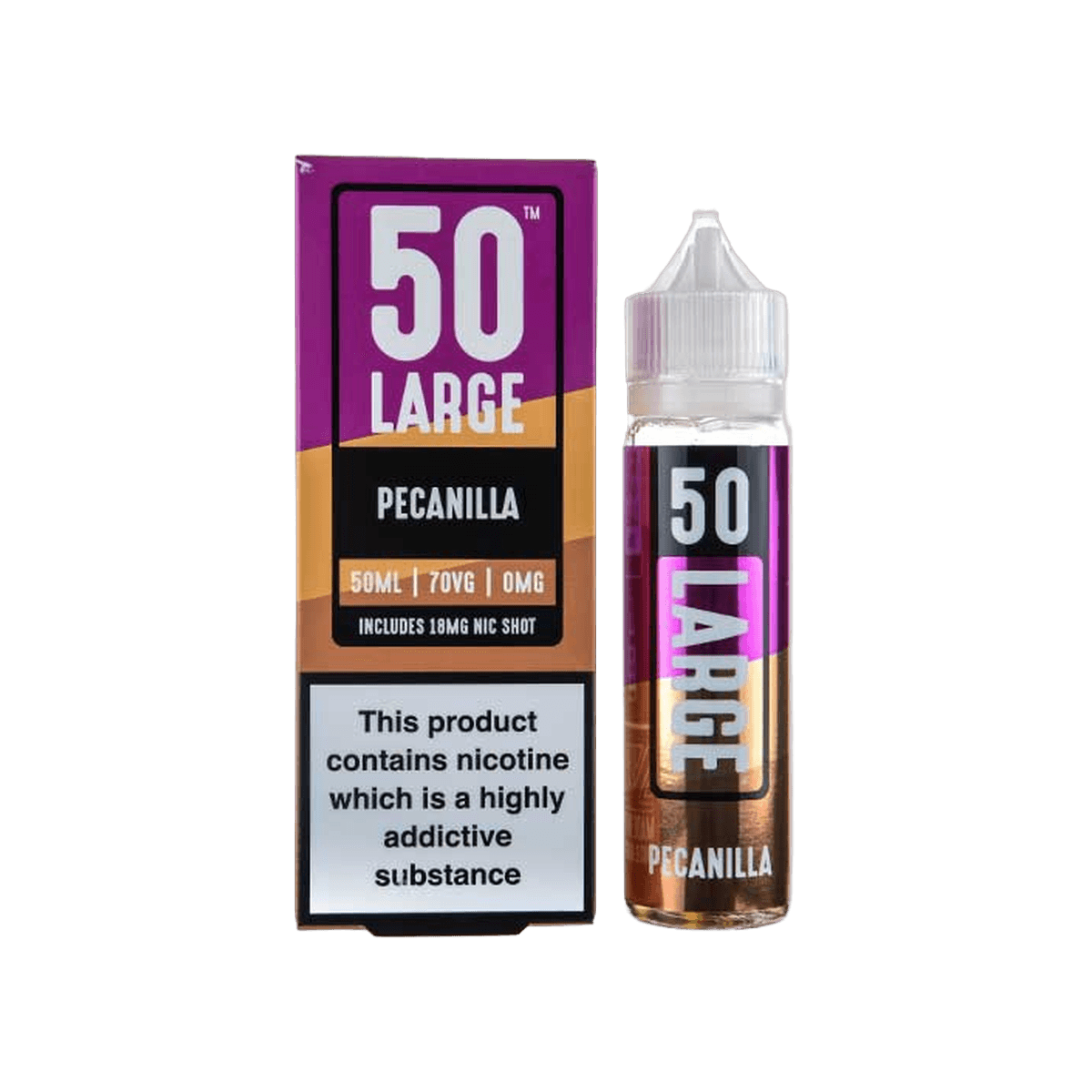 Pecanilla 50ml Shortfill E-Liquid by 50 Large
