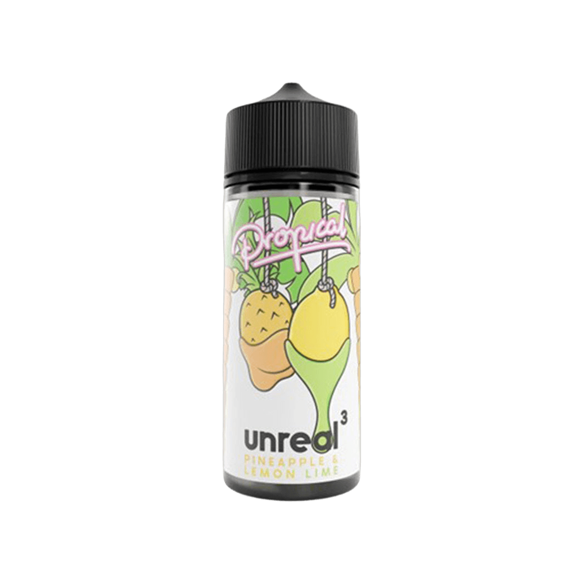 Pineapple Lemon Lime Shortfill E-Liquid by Unreal 3 100ml - E-Liquids