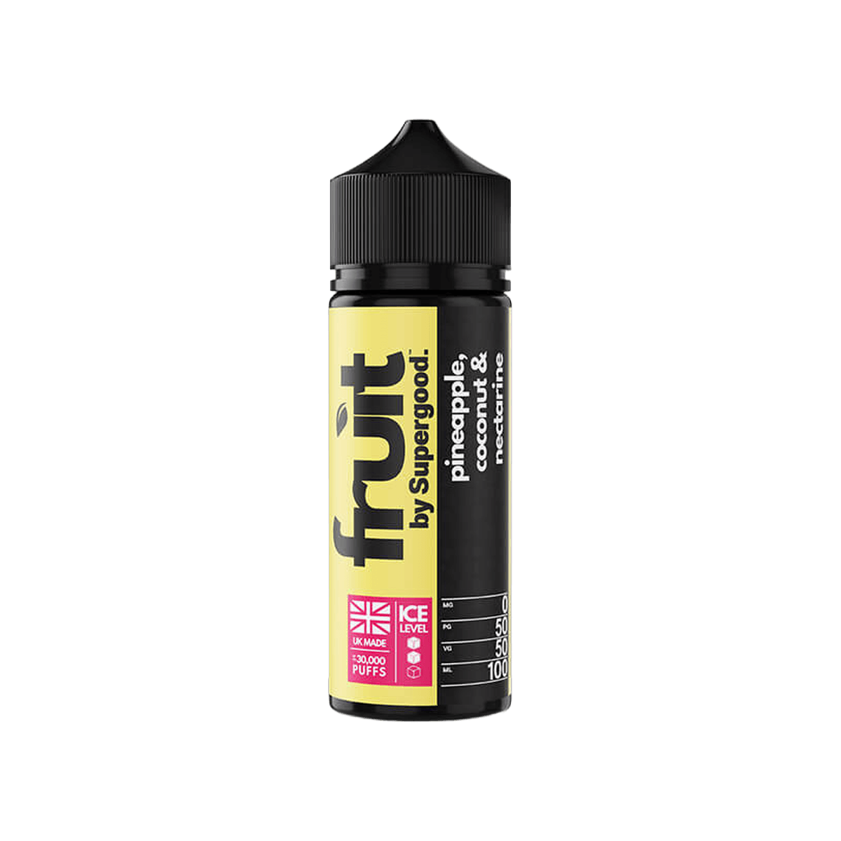 Pineapple Coconut & Nectarine 100ml Shortfill E-Liquid by Supergood Fruit