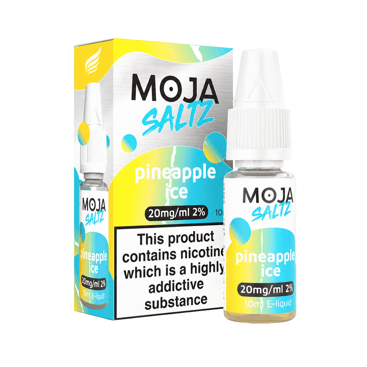 Pineapple Ice Nic Salt E-Liquid by Moja Saltz - 10ml E-Liquid