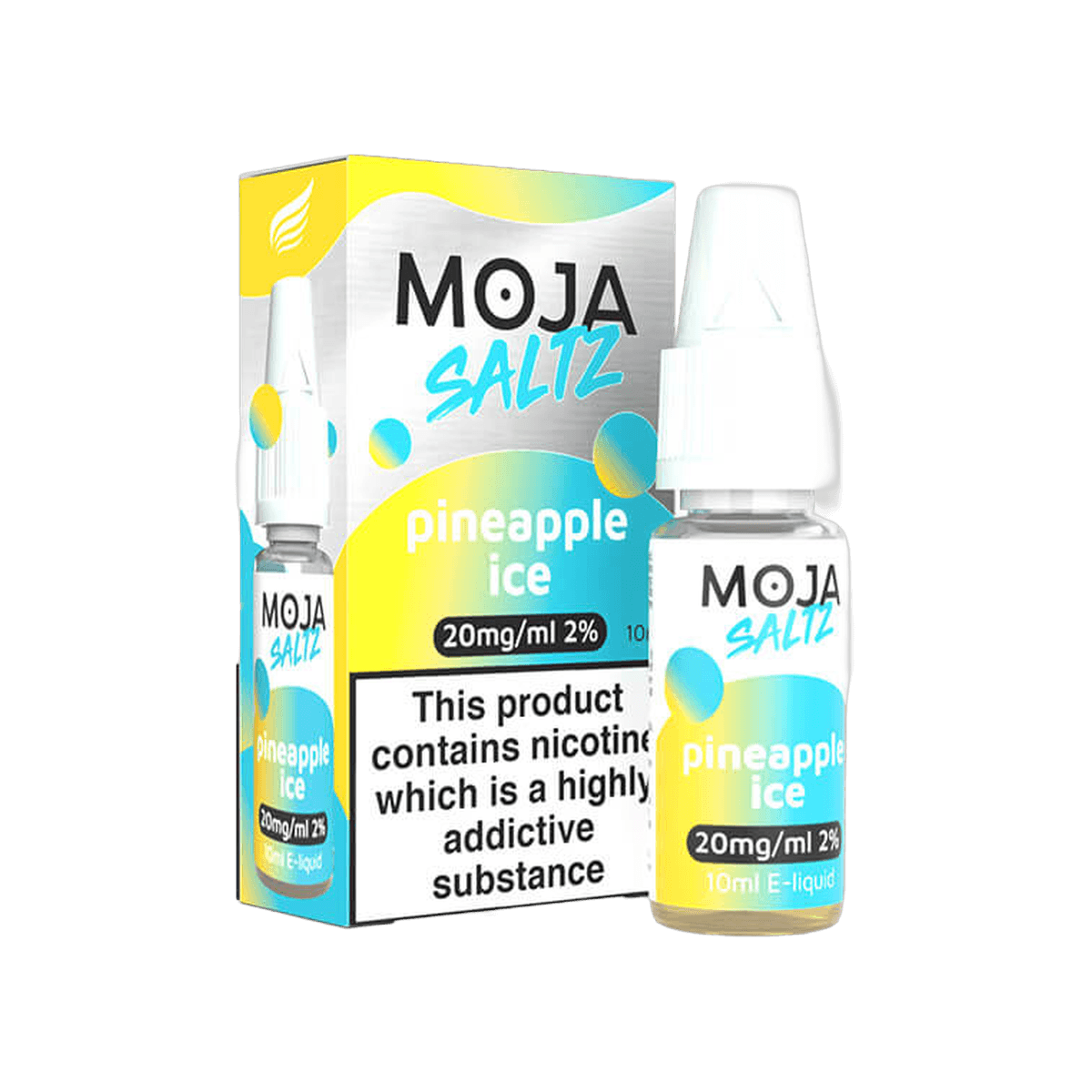 Pineapple Ice Nic Salt E-Liquid by Moja Saltz - E-Liquids