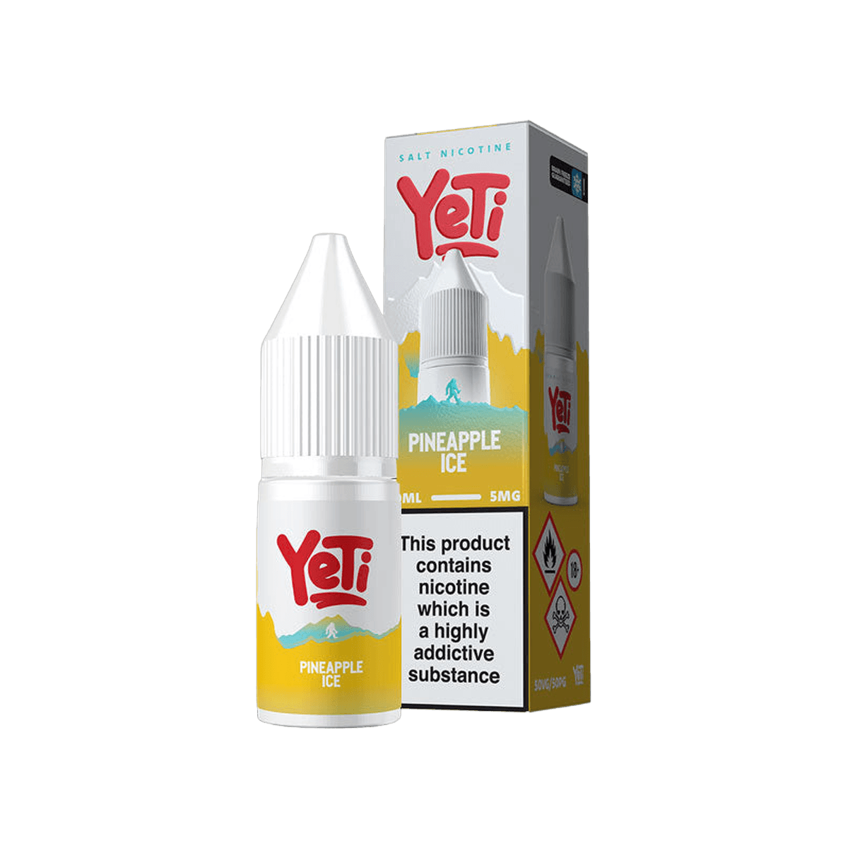 Pineapple Ice Nic Salt E-Liquid by Yeti Summit Series - E-Liquids