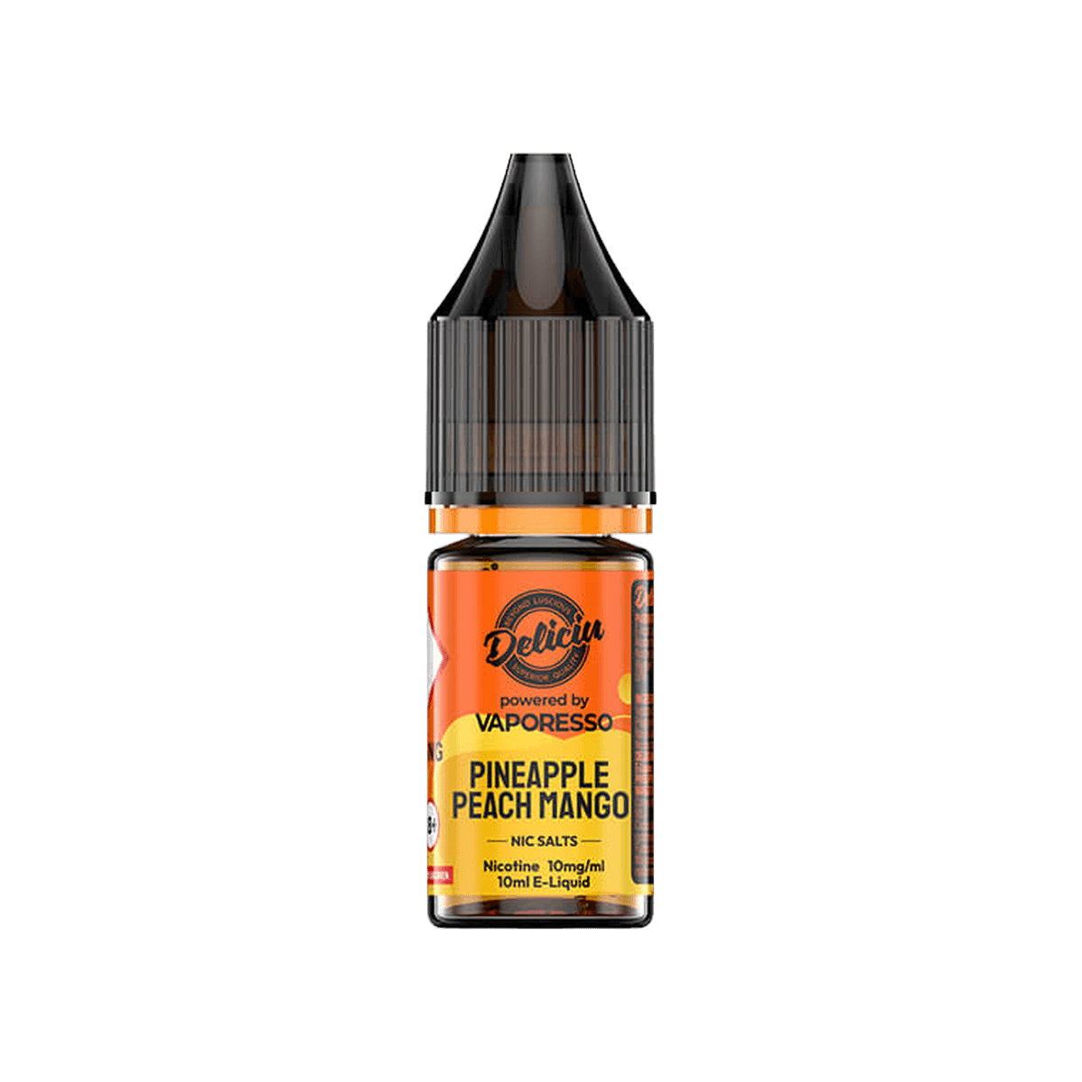 Pineapple Peach Mango Nic Salt E-Liquid by Deliciu