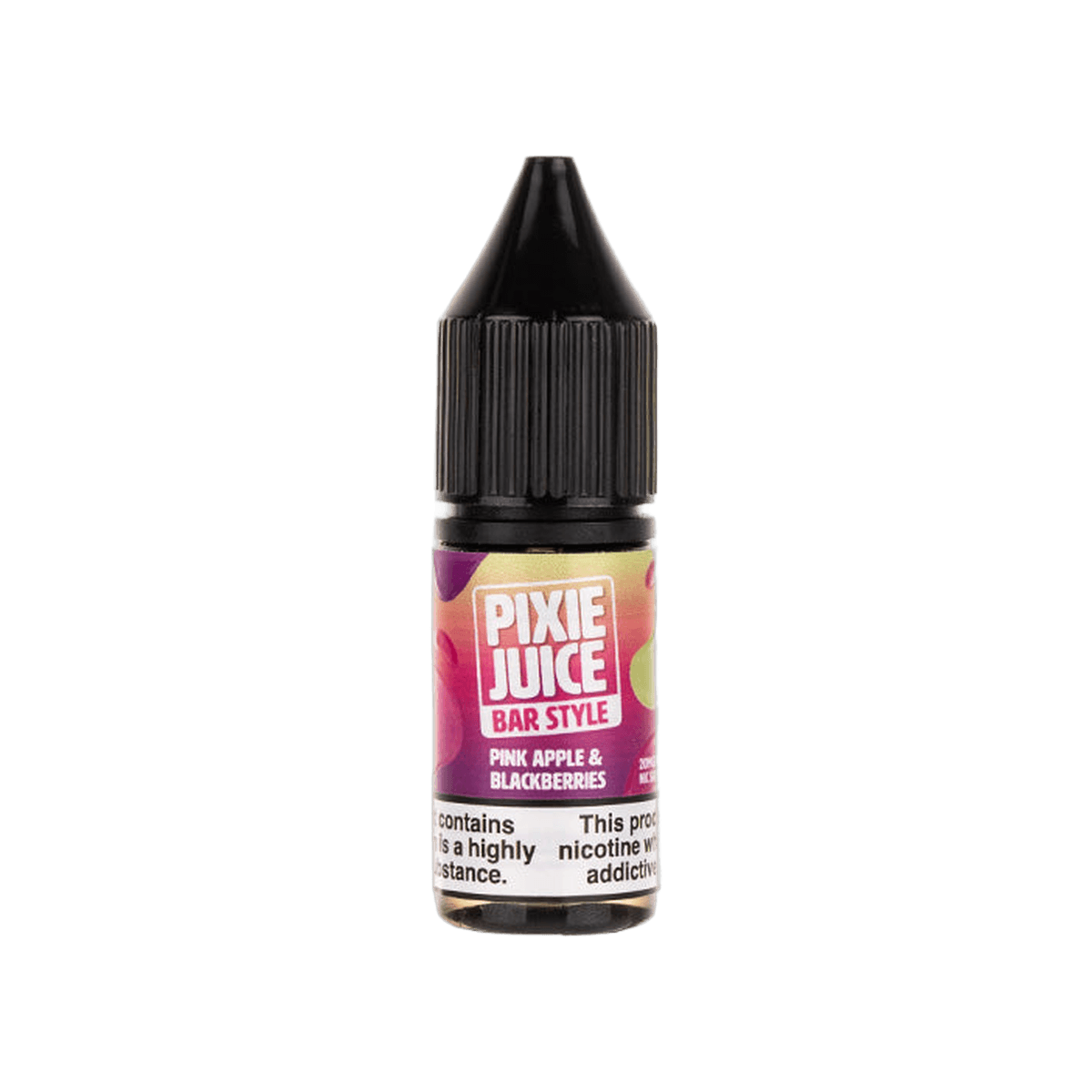 Pink Apple Blackberries Bar Style Nic Salt E-Liquid by Pixie Juice - E-Liquids