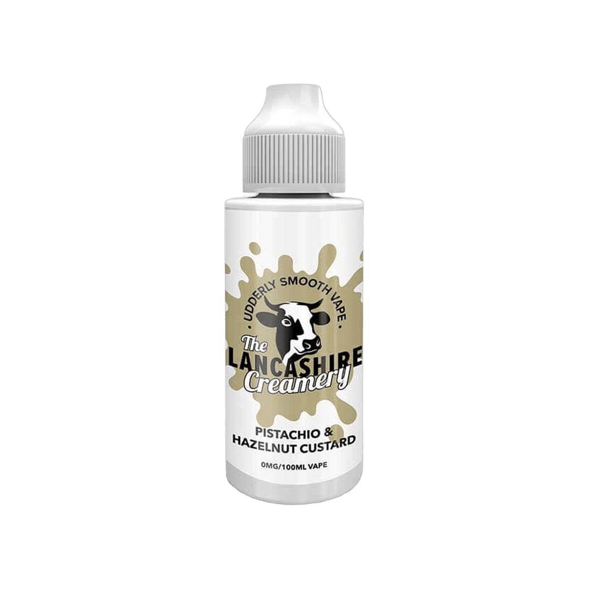 Pistachio & Hazelnut Custard 100ml Shortfill E-Liquid by The Lancashire Creamery