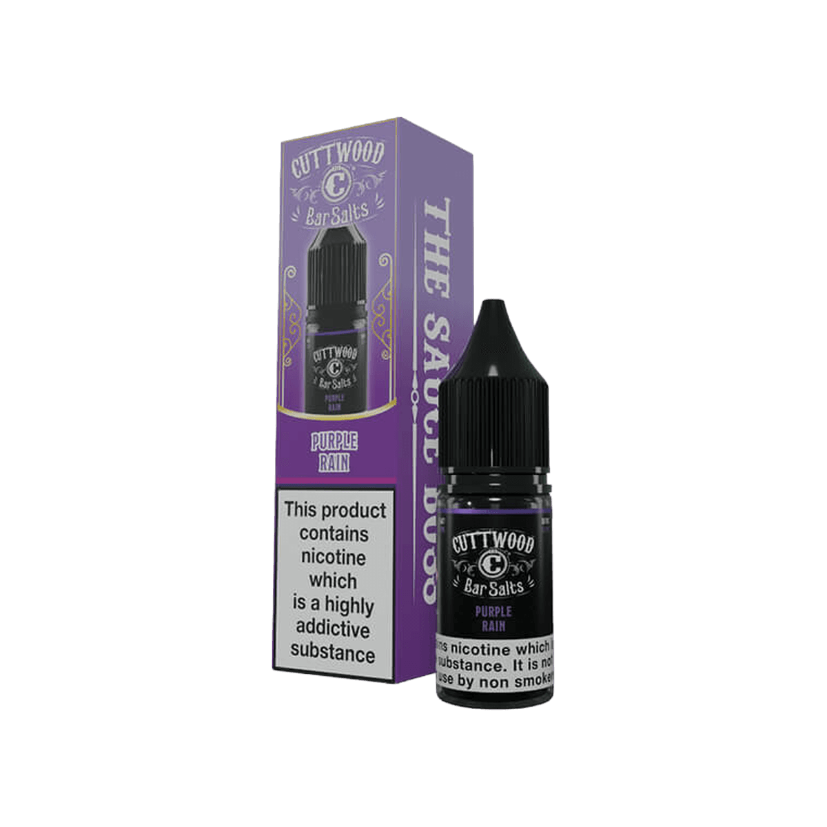 Purple Rain Nic Salt E-Liquid by Cuttwood Bar Salts - E-Liquids