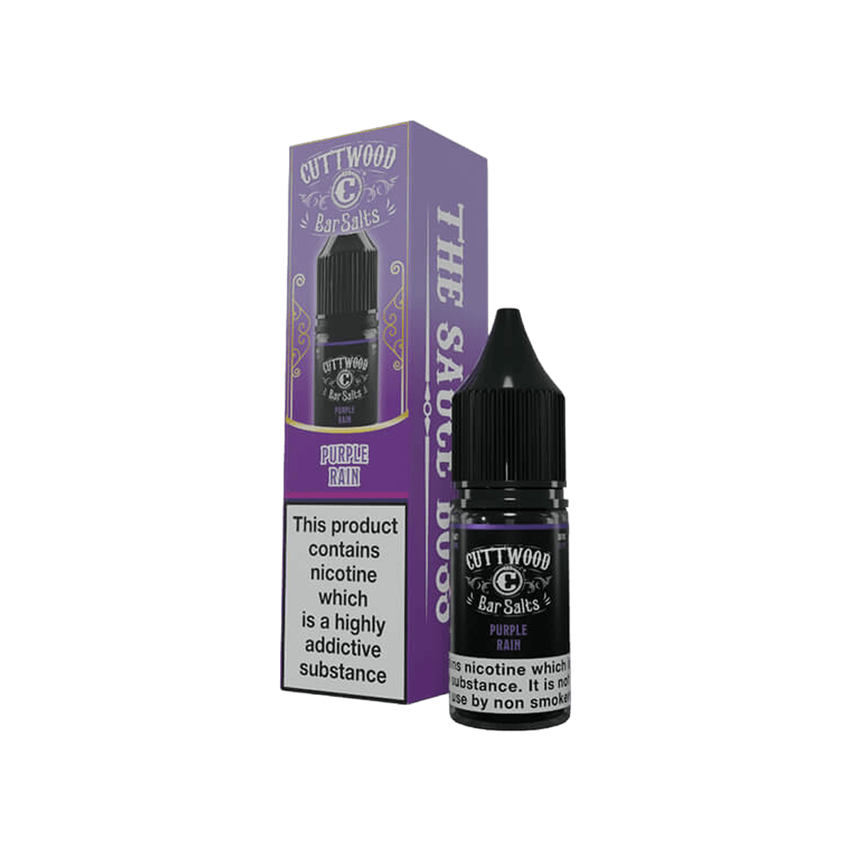 Purple Rain Nic Salt E-Liquid by Cuttwood Bar Salts