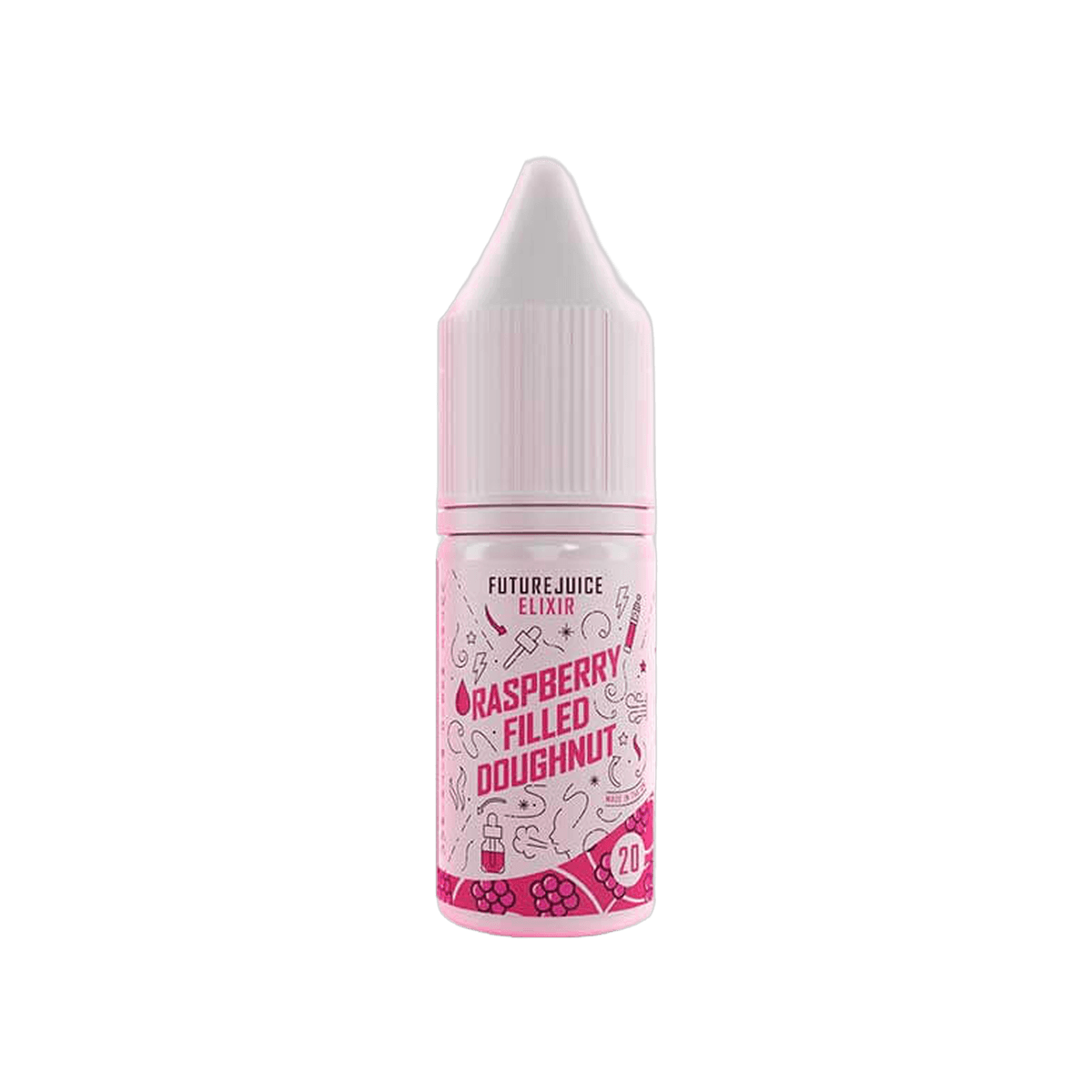 Raspberry Filled Doughnut Nic Salt E-Liquid by Future Juice - E-Liquids