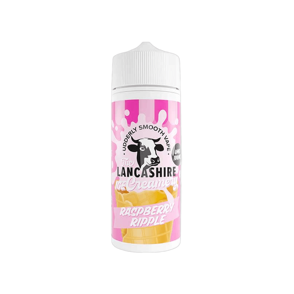 Raspberry Ripple 100ml Shortfill E-Liquid by The Lancashire Creamery - E-Liquids
