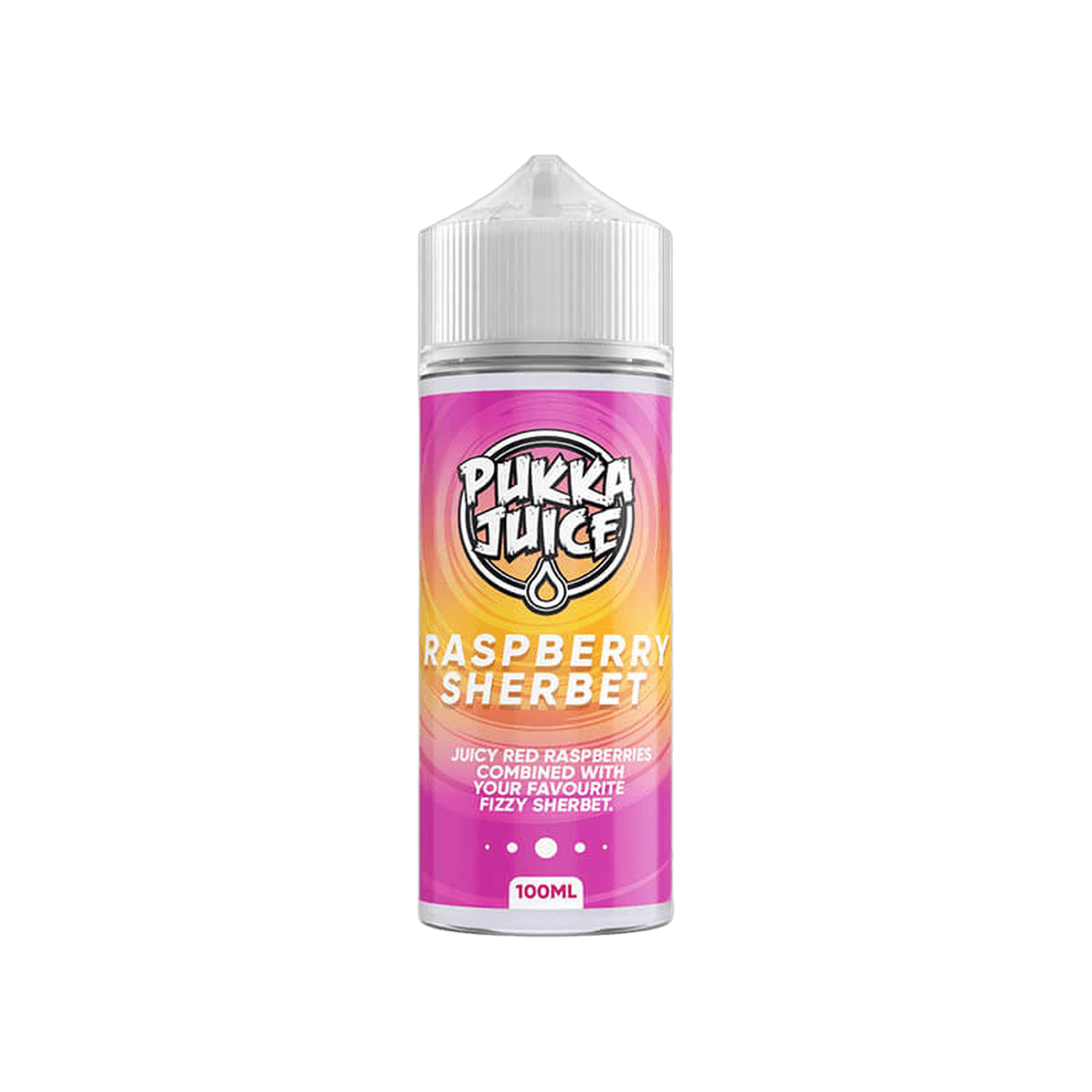 Raspberry Sherbet 100ml Shortfill E-Liquid by Pukka Juice - E-Liquids