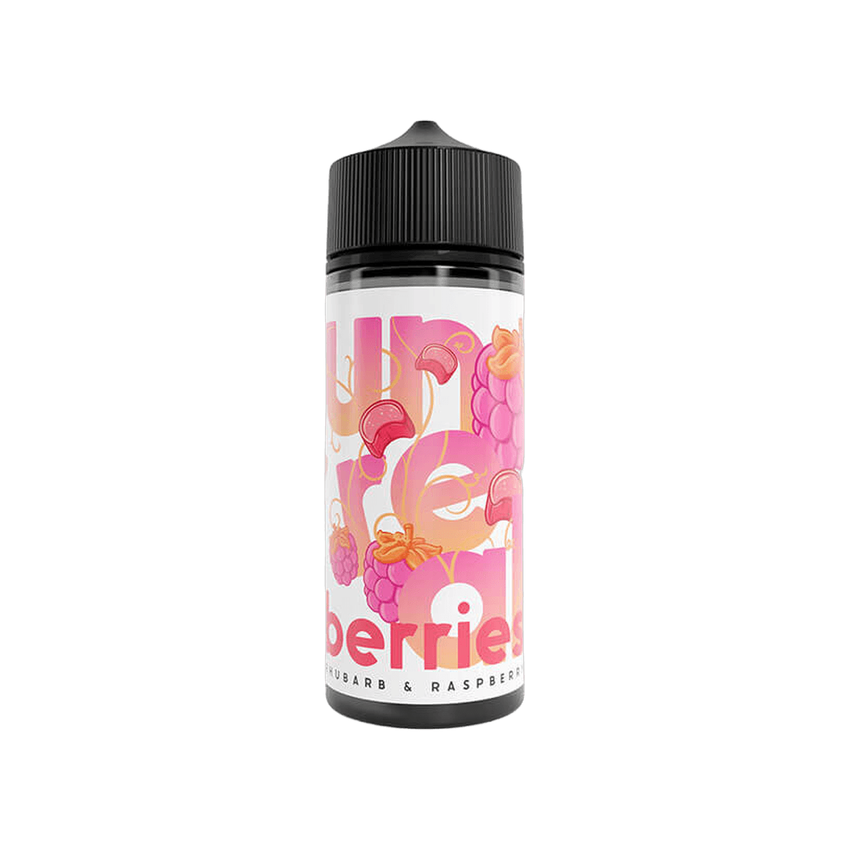 Rhubarb Raspberry Shortfill E-Liquid by Unreal Berries 100ml - E-Liquids