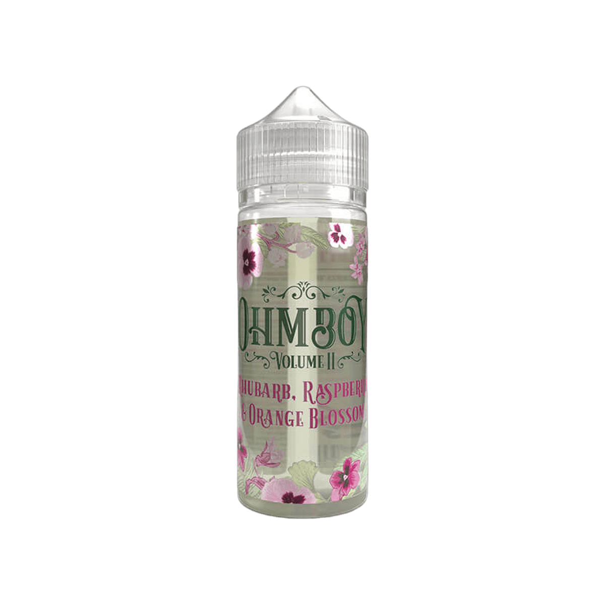 Rhubarb, Raspberry & Orange Blossom 100ml Shortfill E-Liquid by Ohm Boy Volume II