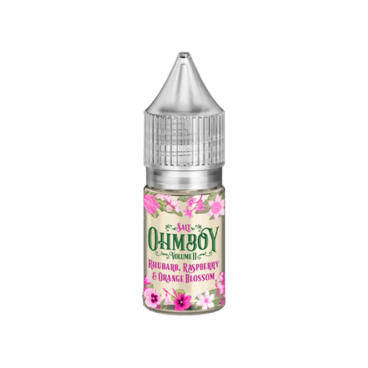 Rhubarb Raspberry Orange Blossom Nic Salt E-Liquid by Ohm Boy Volume II - E-Liquids