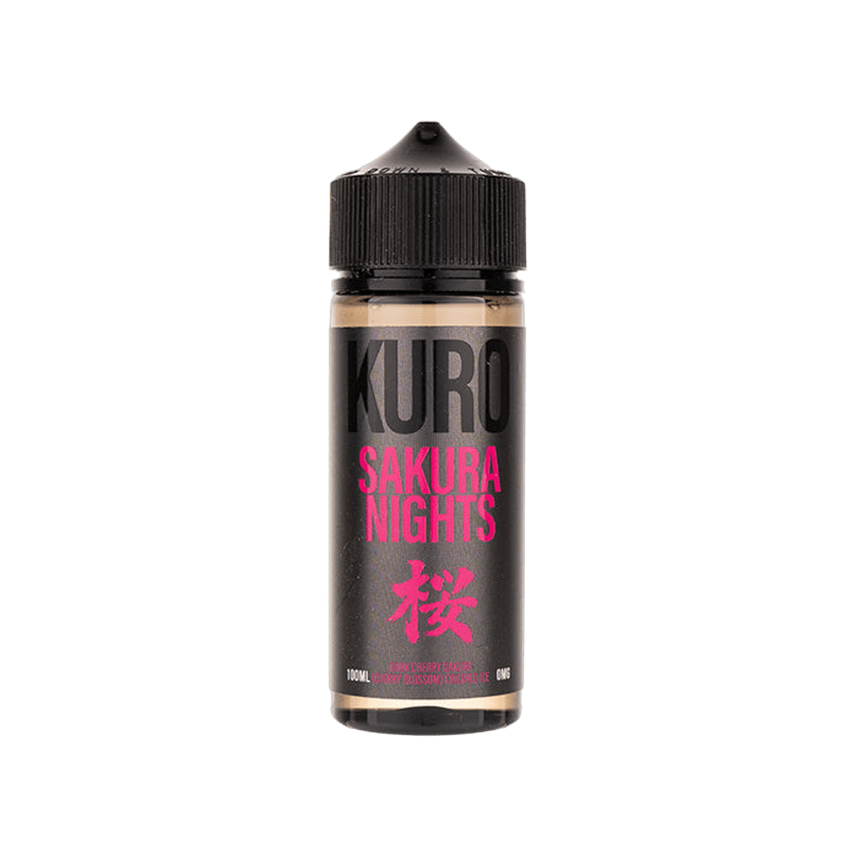 Sakura Nights 100ml Shortfill E-Liquid by Kuro