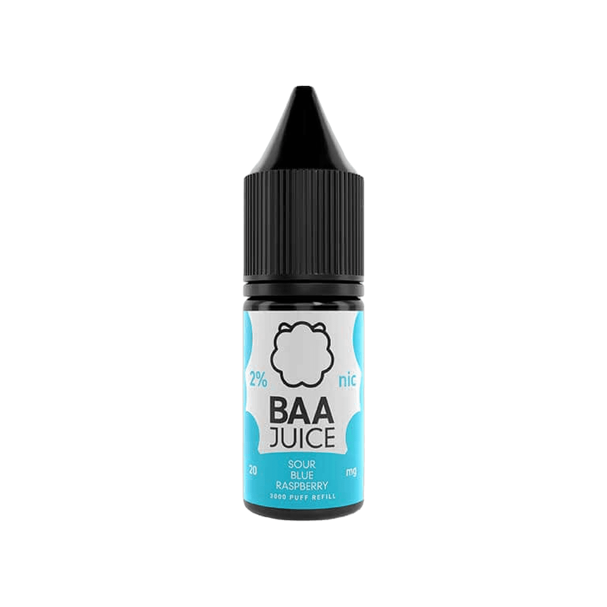 Sour Blue Raspberry Nic Salt E-Liquid by Baa Juice - E-Liquids