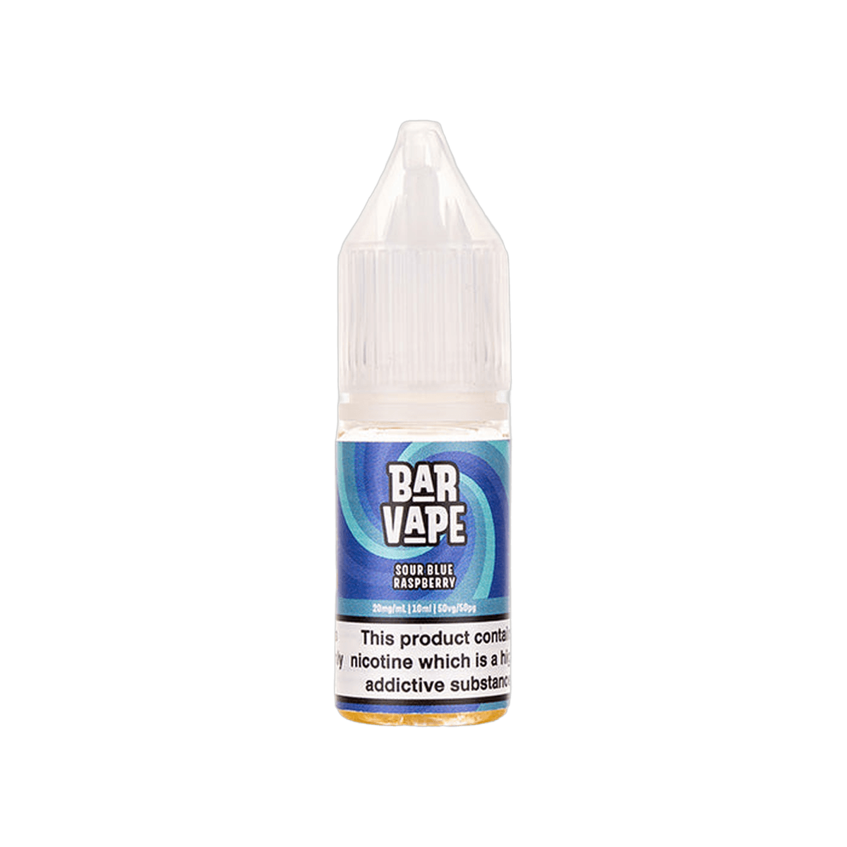 Sour Blue Raspberry Nic Salt E-Liquid by Bar Vape