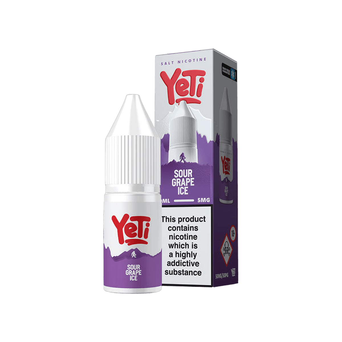 Sour Grape Ice Nic Salt E-Liquid by Yeti Summit Series - E-Liquids