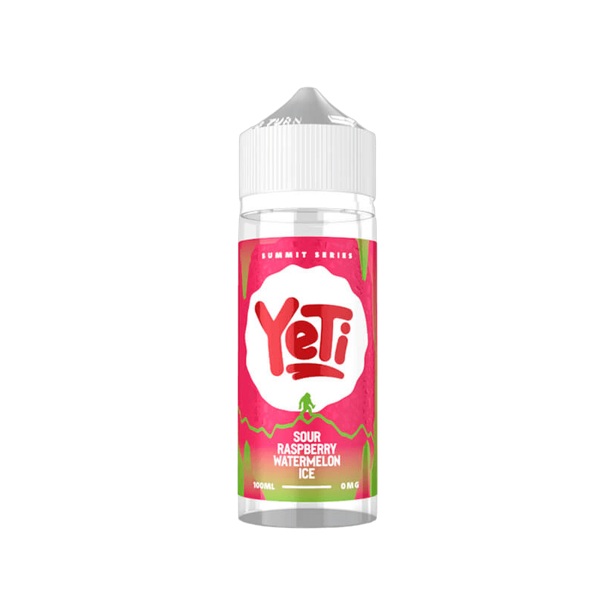 Sour Raspberry Watermelon Ice Shortfill E-Liquid by Yeti Summit Series 100ml