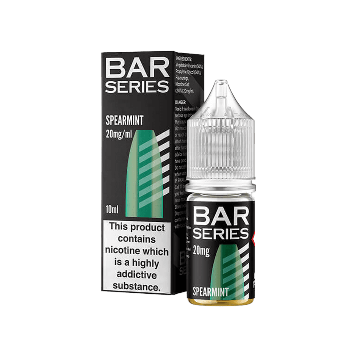 Spearmint Nic Salt E-Liquid by Bar Series - E-Liquids
