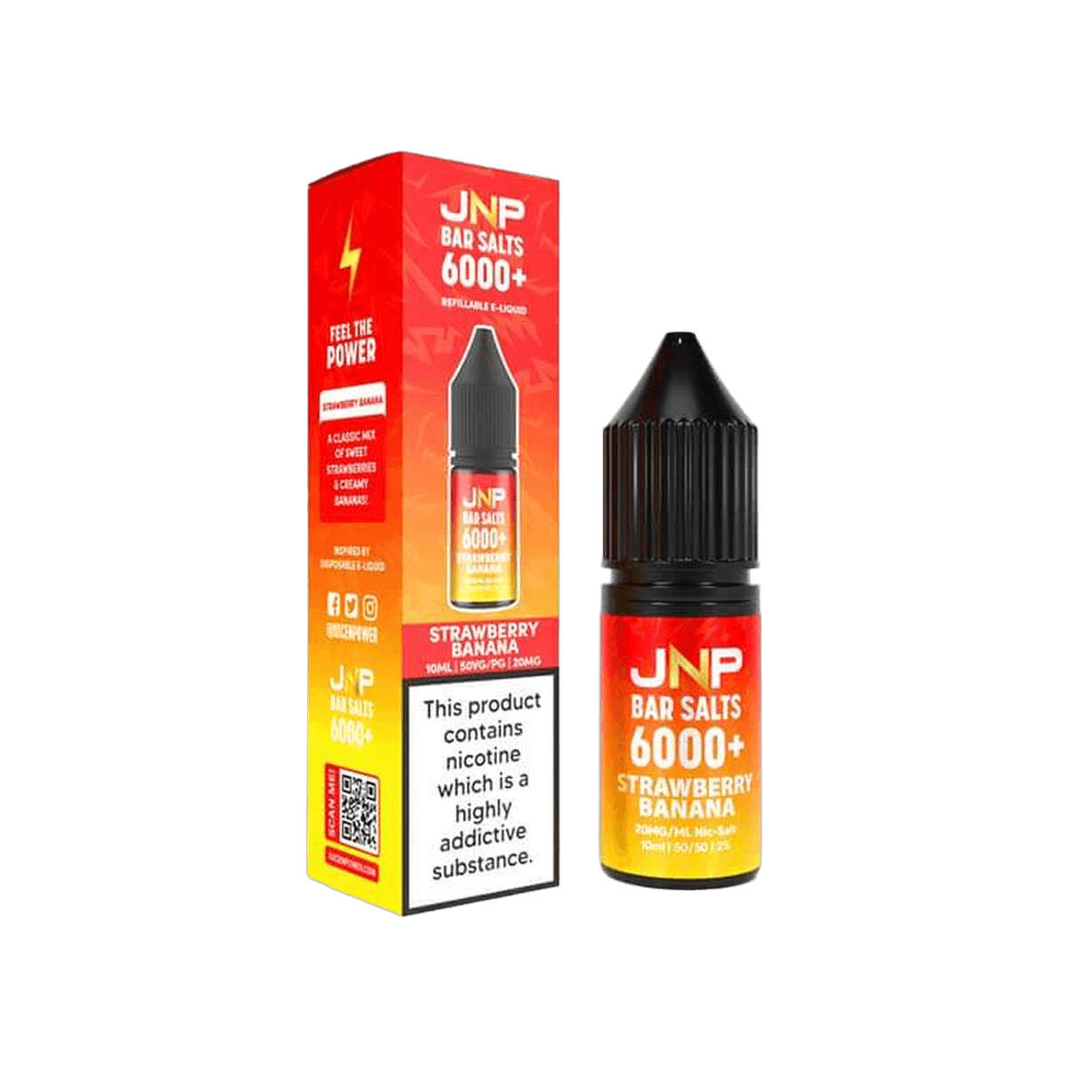 Strawberry Banana Bar Salts Nic Salt E-Liquid by Juice N Power - E-Liquids