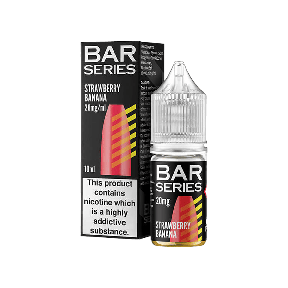 Strawberry Banana Nic Salt E-Liquid by Bar Series