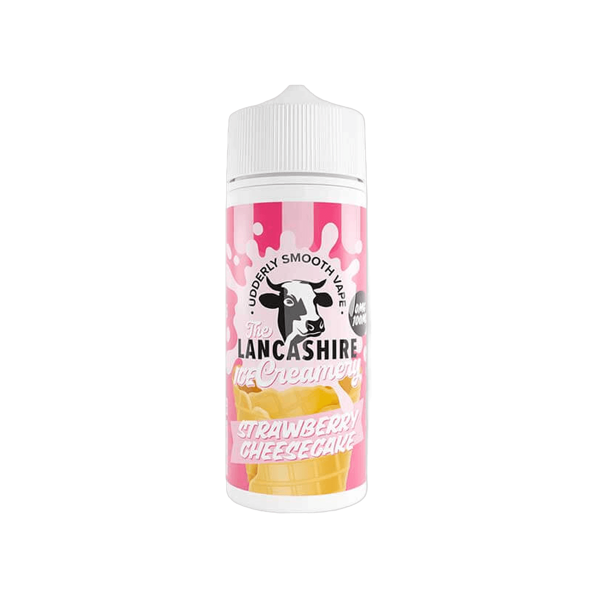 Strawberry Cheesecake 100ml Shortfill E-Liquid by The Lancashire Creamery - E-Liquids