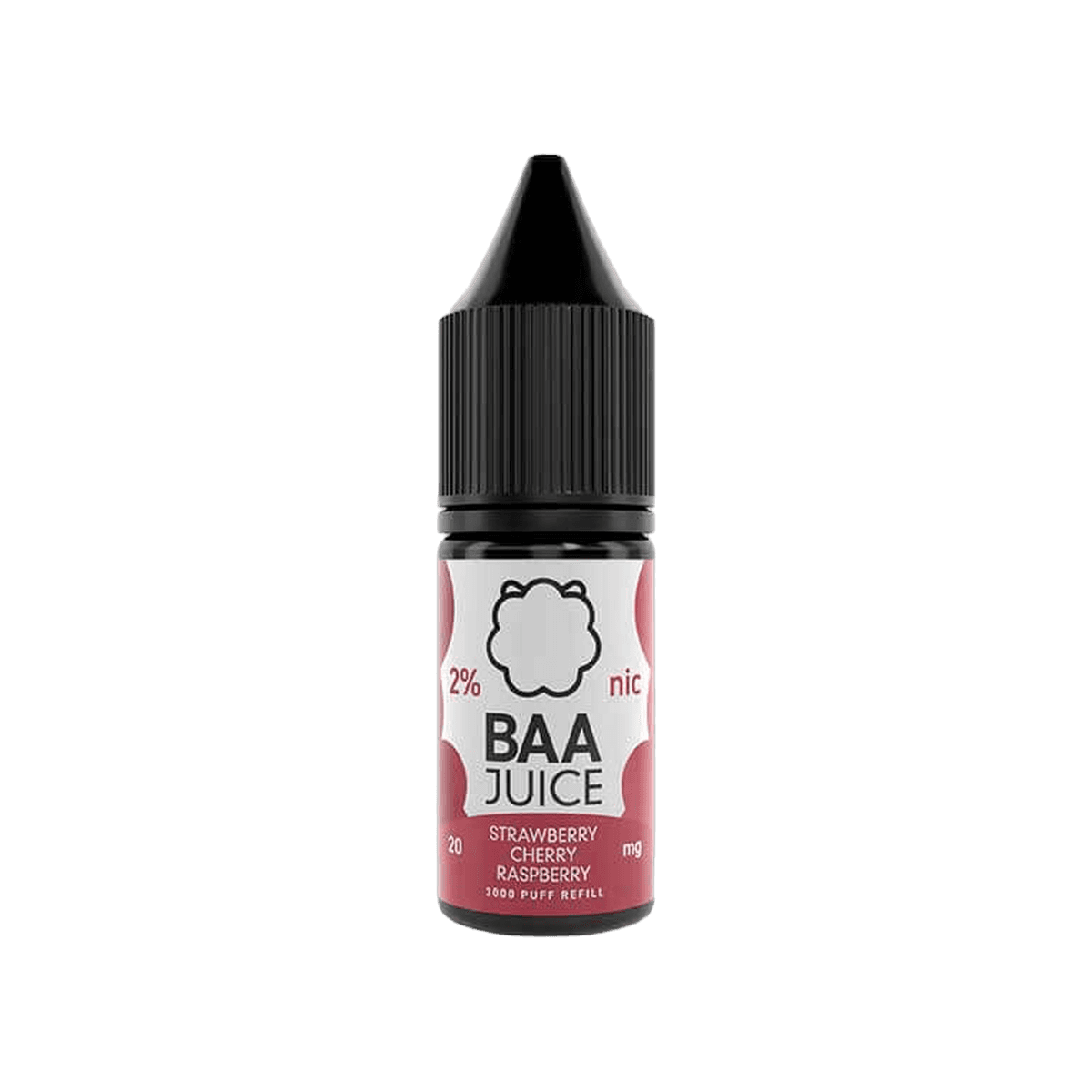 Strawberry Cherry Raspberry Nic Salt E-Liquid by Baa Juice - E-Liquids