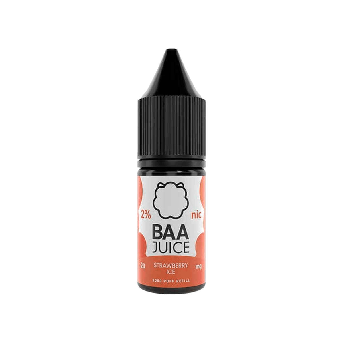Strawberry Ice Nic Salt E-Liquid by Baa Juice