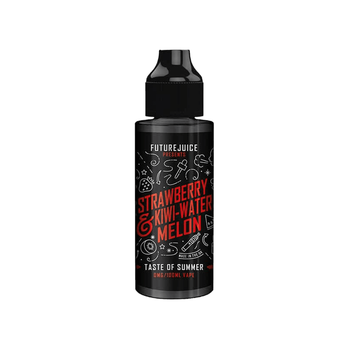 Strawberry Kiwi Watermelon 100ml Shortfill E-Liquid by Future Juice - E-Liquids