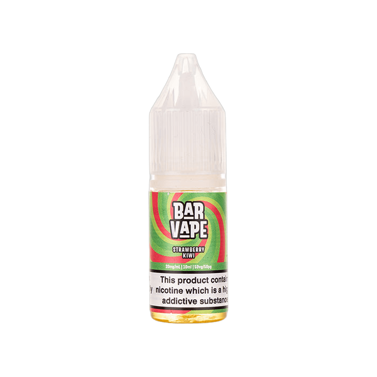 Strawberry Kiwi Nic Salt E-Liquid by Bar Vape - E-Liquids