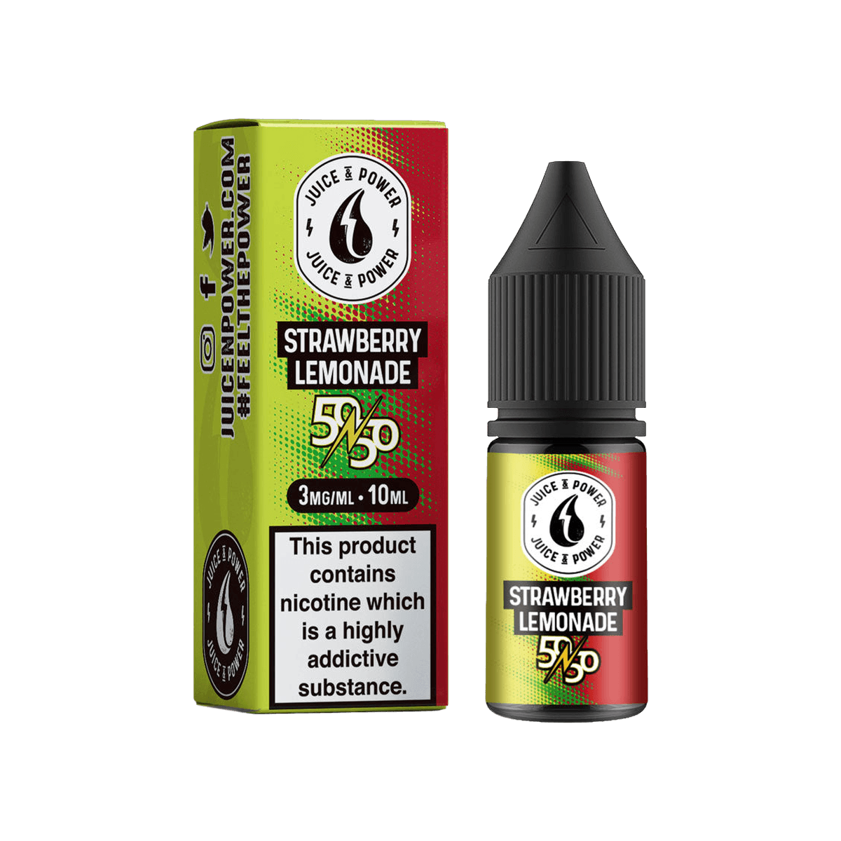 Strawberry Lemonade 50 50 E-Liquid by Juice N Power - E-Liquids