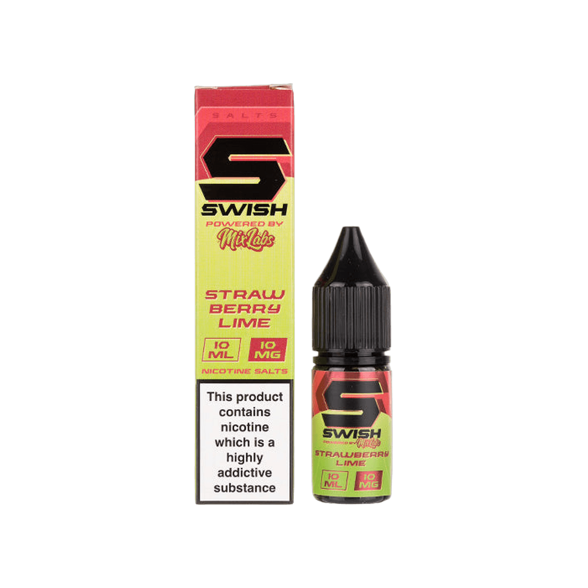 Strawberry Lime Nic Salt E-Liquid by Swish - E-Liquids