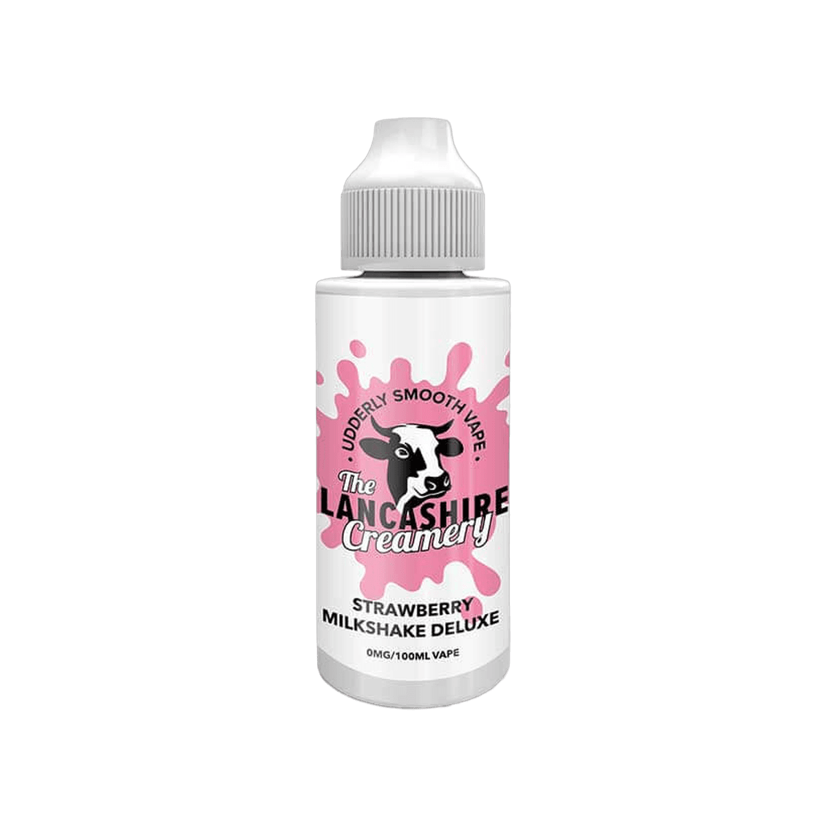 Strawberry Milkshake Deluxe 100ml Shortfill E-Liquid by The Lancashire Creamery - E-Liquids