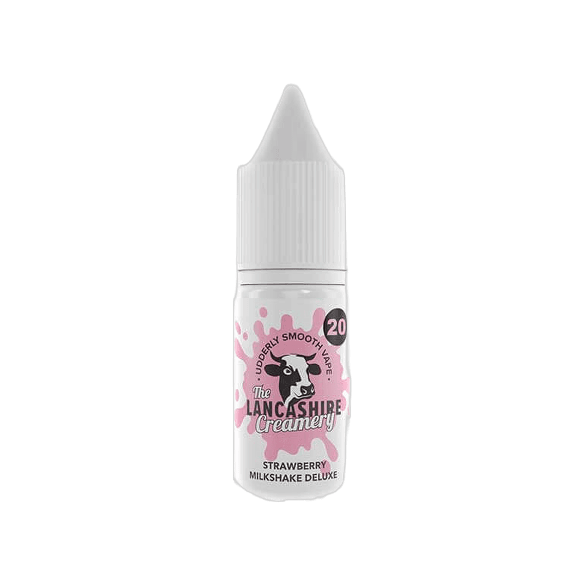 Strawberry Milkshake Deluxe Nic Salt E-Liquid by The Lancashire Creamery - E-Liquids