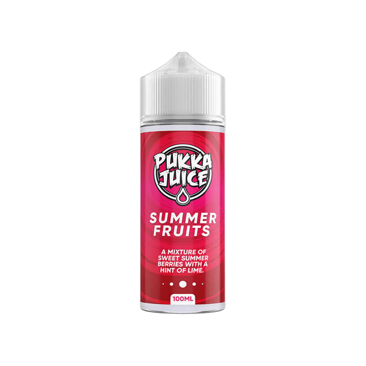 Summer Fruits 100ml Shortfill E-Liquid by Pukka Juice - E-Liquids