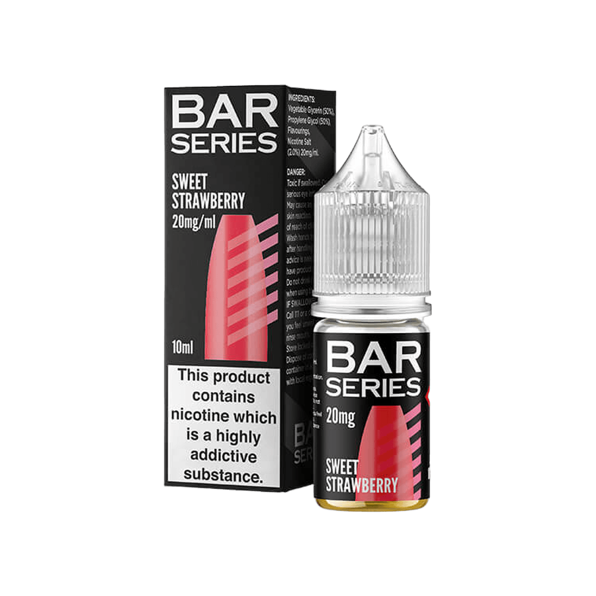 Sweet Strawberry Nic Salt E-Liquid by Bar Series