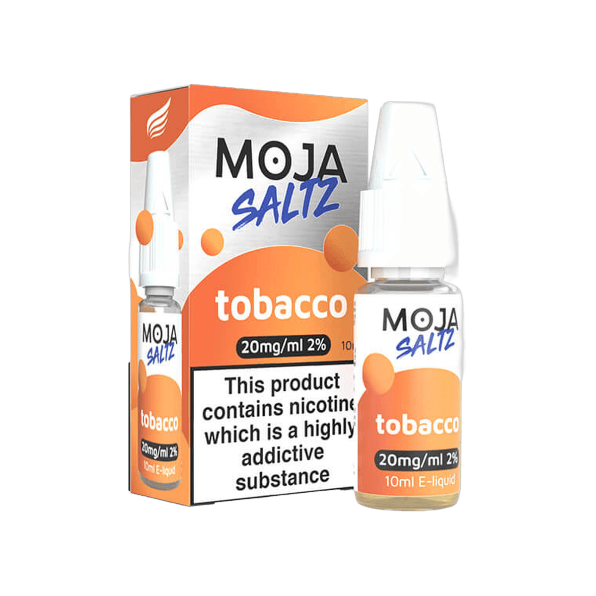 Tobacco Nic Salt E-Liquid by Moja Saltz