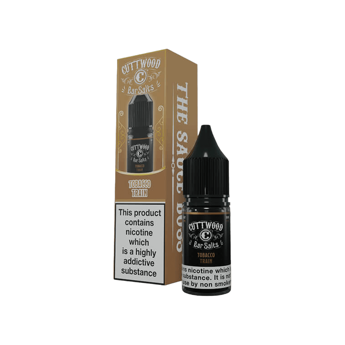 Tobacco Train Nic Salt E-Liquid by Cuttwood Bar Salts
