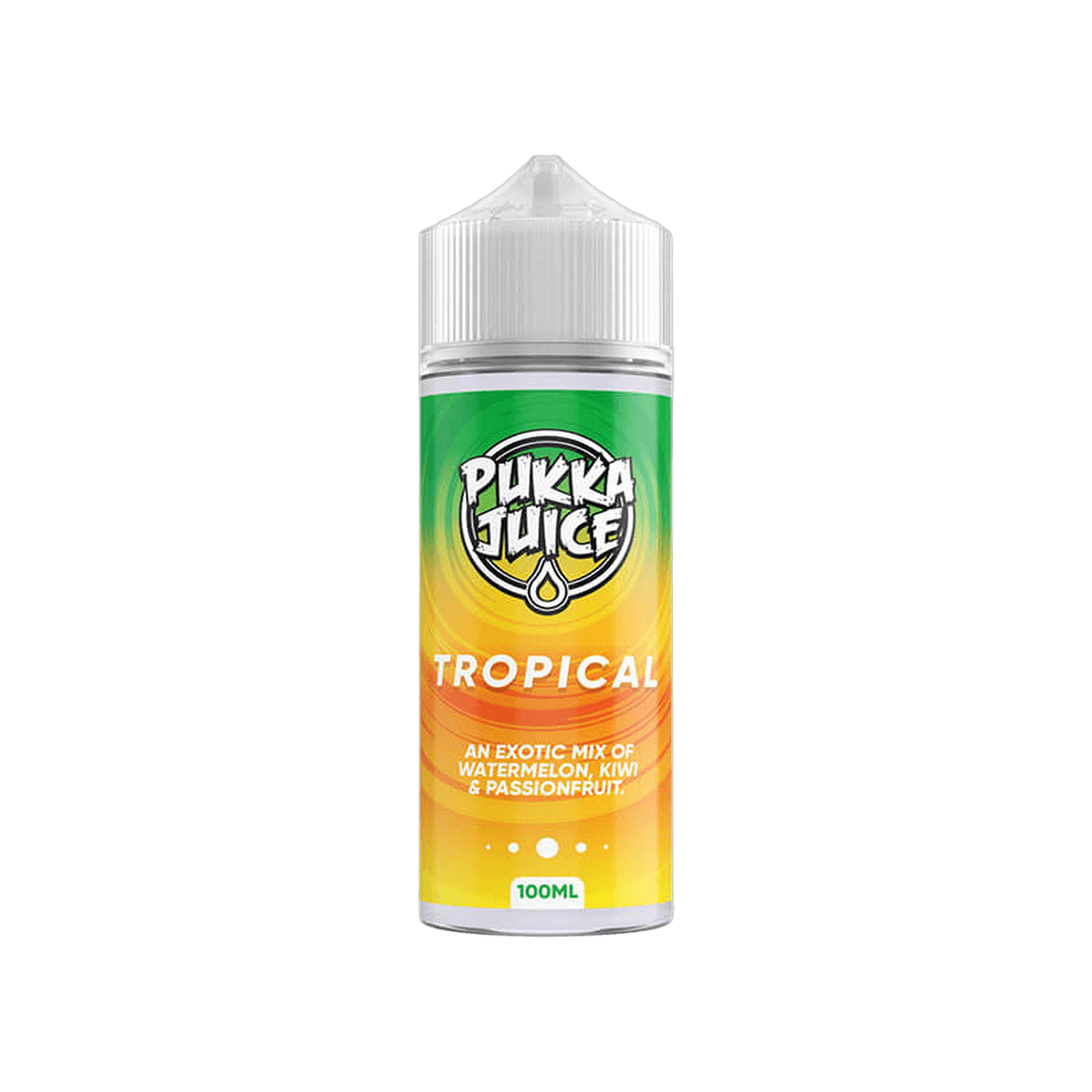 Tropical 100ml Shortfill E-Liquid by Pukka Juice - E-Liquids